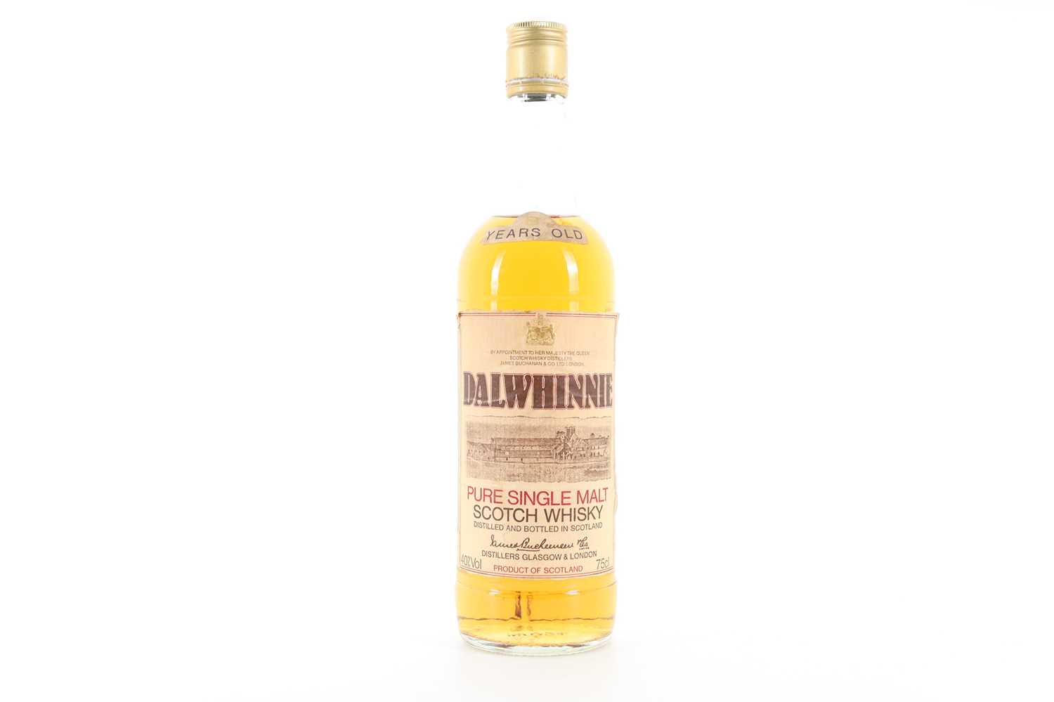 Lot 73 - DALWHINNIE 8 YEAR OLD JAMES BUCHANAN 1980S 75CL