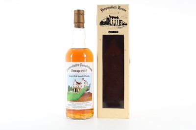 Lot 108 - SPRINGBANK 1967 20 YEAR OLD PRESTONFIELD HOUSE 75CL