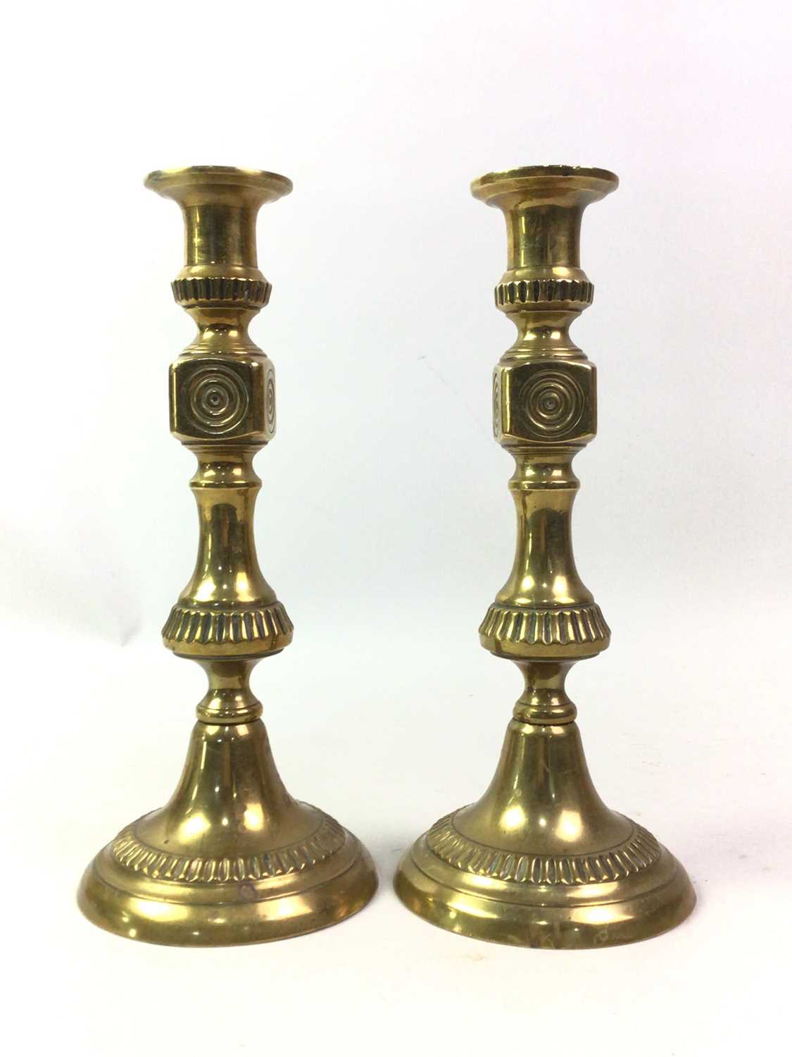 Lot 36 - GROUP OF BRASSWARE