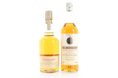Lot 88 - GLENKINCHIE 10 YEAR OLD AND AUCHENTOSHAN 10 YEAR OLD 75CL