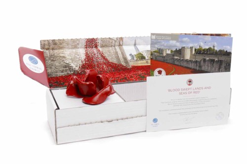 Lot 481 - PAUL CUMMINS CERAMIC POPPY from the 'Blood...