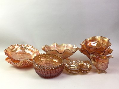 Lot 83 - GROUP OF CARNIVAL GLASS