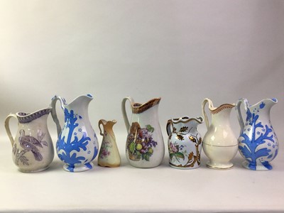 Lot 88 - COLLECTION OF CERAMIC JUGS