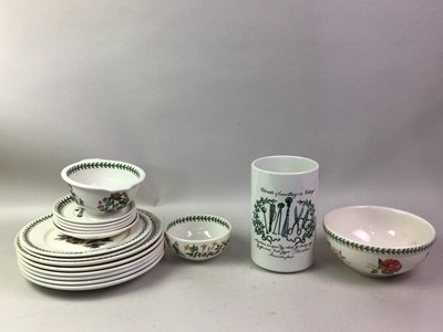 Lot 211 - COLLECTION OF PORTMEIRION CERAMICS