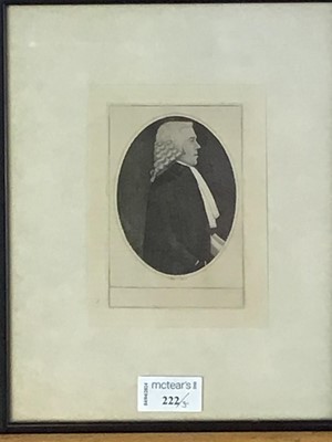 Lot 222 - AFTER JOHN KAY, FOUR LEGAL ENGRAVED PRINTS