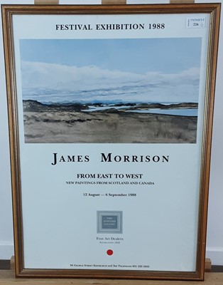 Lot 226 - TWO JAMES MORRISON EXHIBITION POSTERS