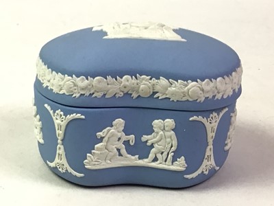 Lot 195 - GROUP OF WEDGWOOD JASPERWARE