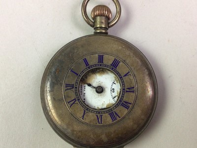 Lot 235 - TWO SILVER POCKET WATCHES