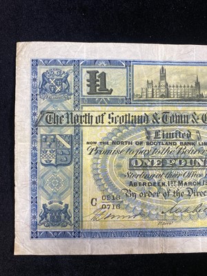 Lot 27 - FOUR EARLY SCOTTISH BANKNOTES