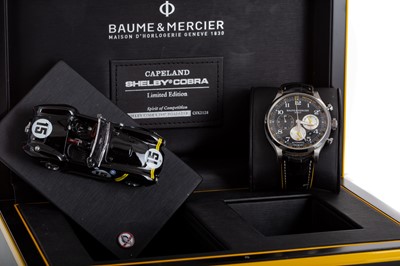 Lot 822 - BAUME AND MERCIER 'SHELBY COBRA' LIMITED EDITION