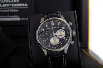 Lot 822 - BAUME AND MERCIER 'SHELBY COBRA' LIMITED EDITION