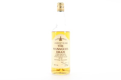 Lot 166 - BENRINNES 12 YEAR OLD MANAGER'S DRAM 75CL