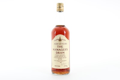 Lot 168 - GLENDULLAN 18 YEAR OLD MANAGER'S DRAM 75CL