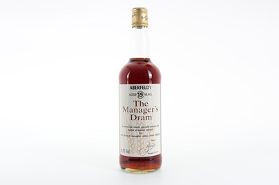 Lot 191 - ABERFELDY 19 YEAR OLD MANAGER'S DRAM 75CL