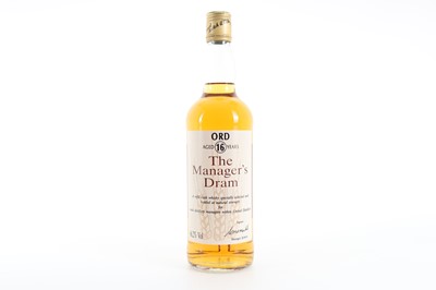 Lot 192 - GLEN ORD 16 YEAR OLD MANAGER'S DRAM 75CL