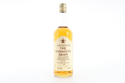 Lot 193 - OBAN 13 YEAR OLD MANAGER'S DRAM 75CL