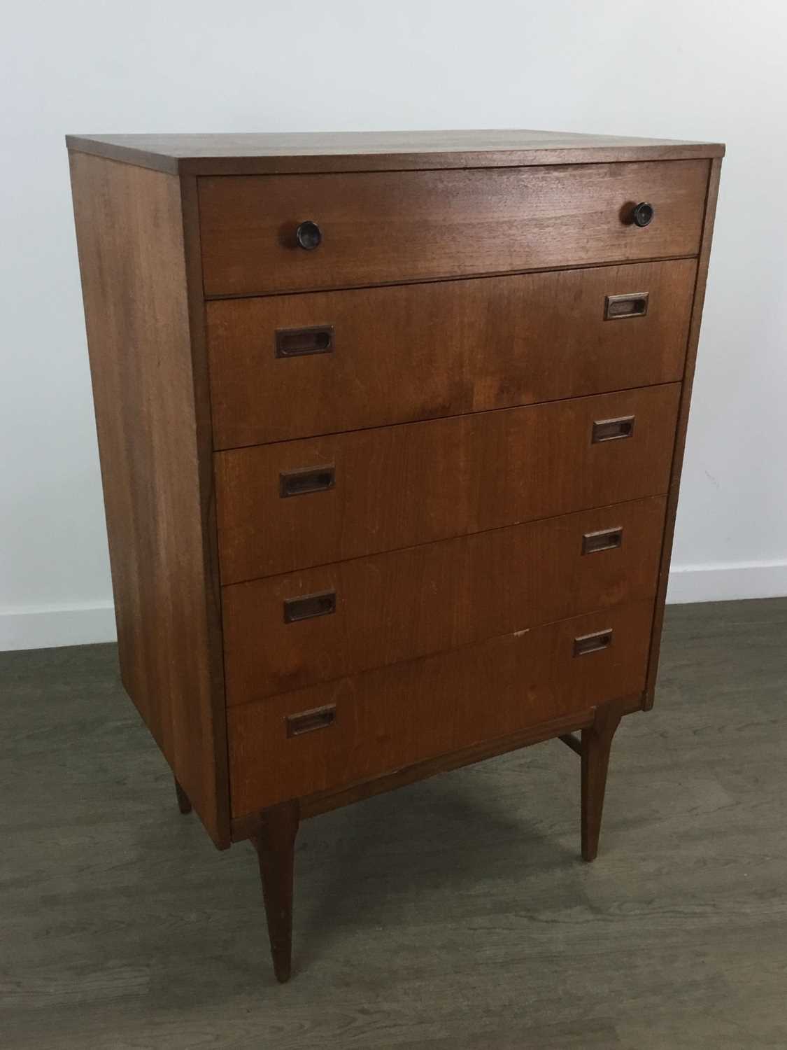 Lot 335 - NATHAN TEAK CHEST OF DRAWERS