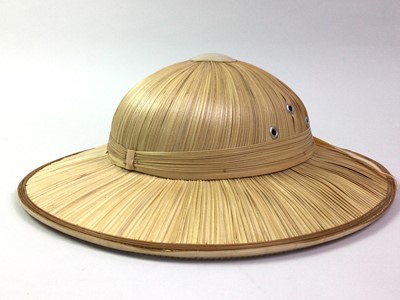 Lot 295 - LADIES PITH HELMET/HAT