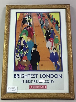 Lot 299 - TWO ART DECO TRAVEL POSTERS