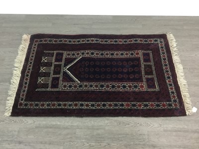 Lot 306 - KAYAM PRAYER RUG