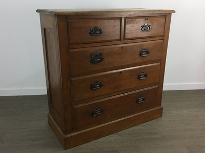 Lot 357 - ASH CHEST OF DRAWERS