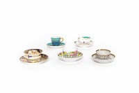 Lot 526 - COLLECTION OF 19TH CENTURY ENGLISH TEA BOWL,...