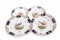 Lot 529 - SET OF FOUR COPELAND CHINA PLATES each with...