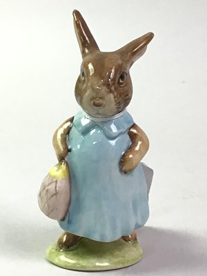 Lot 387 - TWO BESWICK BEATRIX POTTER FIGURES