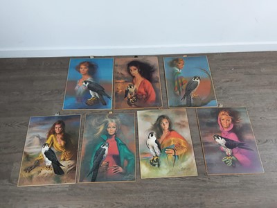 Lot 253 - LOUIS (LOU) SHABNER CALENDER PRINTS