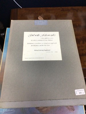 Lot 253 - LOUIS (LOU) SHABNER CALENDER PRINTS