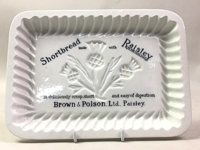Lot 457 - MALING SHORTBREAD MOULD