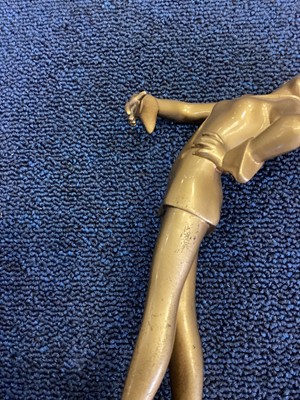 Lot 455 - ART DECO FIGURE OF A BALLERINA