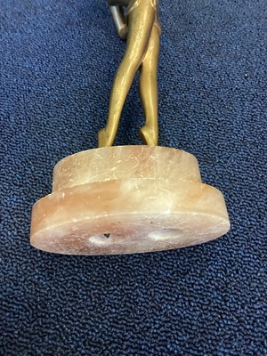 Lot 455 - ART DECO FIGURE OF A BALLERINA