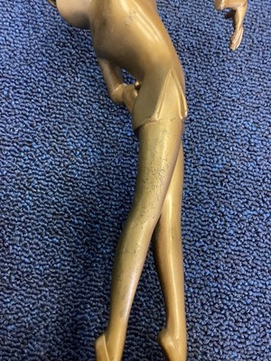 Lot 455 - ART DECO FIGURE OF A BALLERINA