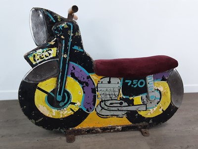 Lot 551 - 1950`S MXWELL FAIRGROUND RIDE SPEEDWAY BIKE