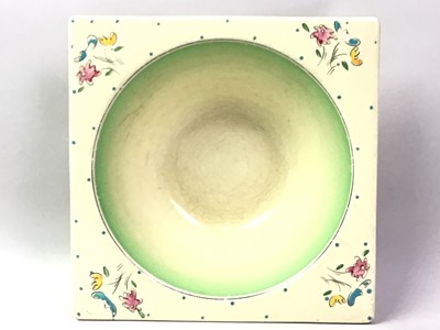 Lot 521 - ROYAL STAFFORDSHIRE CLARICE CLIFF DESSERT BOWL