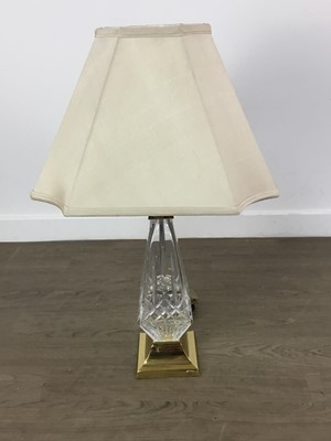 Lot 567 - WATERFORD CRYSTAL TABLE LAMP