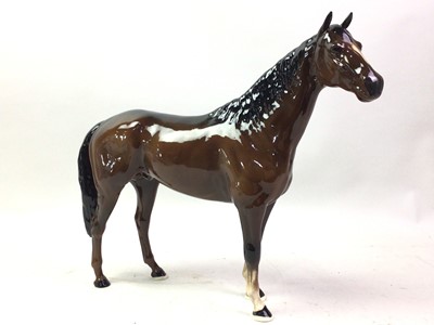 Lot 574 - BESWICK MODEL OF A HORSE