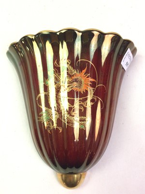 Lot 507 - CROWN DEVON WALL POCKET