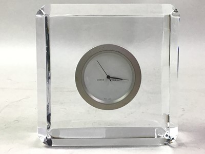 Lot 592 - WATERFORD CRYSTAL JASPER CONRAN CLOCK