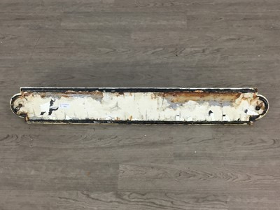 Lot 594 - CAST IRON STREET SIGN