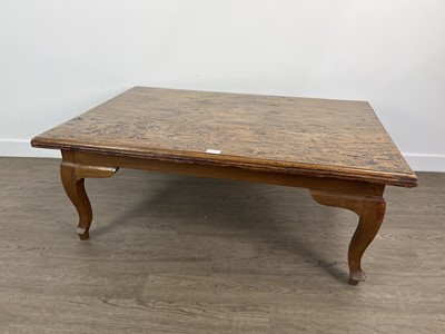 Lot 537 - WALNUT COFFEE TABLE