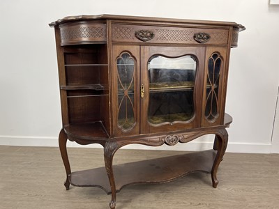 Lot 546 - LATE VICTORIAN SIDE CABINET