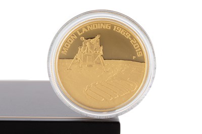 Lot 42 - 50TH ANNIVERSARY OF THE MOON LANDING 1oz GOLD PROOF COIN