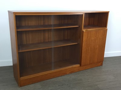 Lot 668 - TEAK BOOKCASE