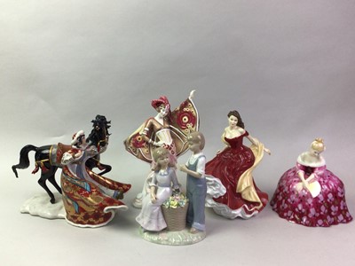 Lot 16 - GROUP OF CERAMIC FIGURES