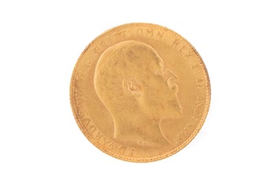 Lot 53 - EDWARD VII GOLD SOVEREIGN