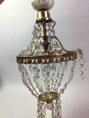 Lot 694 - PAIR OF CHANDELIERS