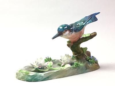 Lot 721 - CROWN STAFFORDSHIRE KINGFISHER