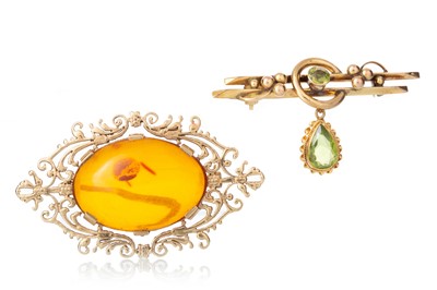 Lot 507 - COLLECTION OF GEM SET BROOCHES